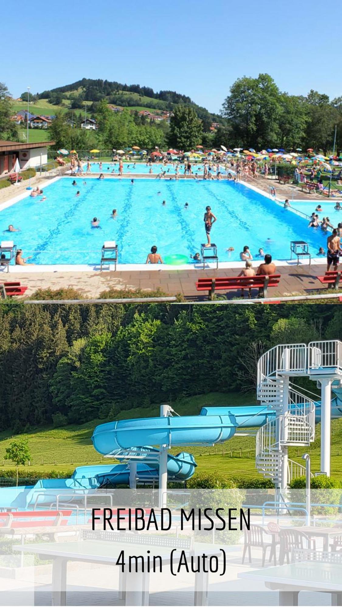 Ferienwohnung Bergzeit Mit Pool Und Sauna Missen Wilhams Bagian luar foto